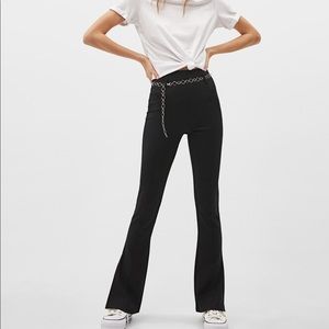 flared pants w chain!